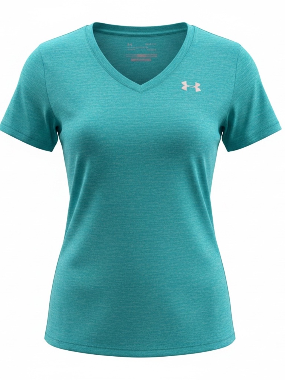 Under Armour Women’s Teal V-Neck Athletic Tee